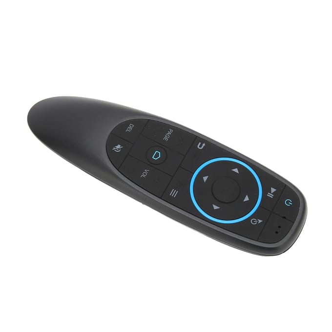 Spraakafstandsbediening IR-leren Bluetooth Air Afstandsbediening voor TV-box Computer Smart TV black
