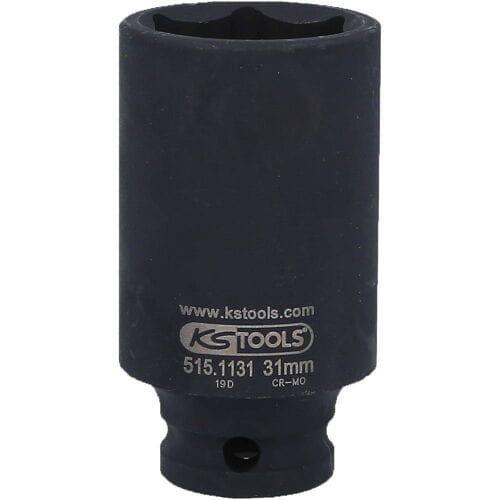 KS Tools 5151131 515.1131 Zeskant Kracht-dopsleutelinzet 31 mm 1/2 (12,5 mm)