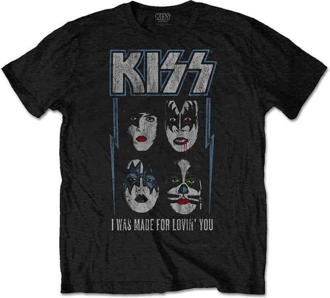 Kinder Tshirt -Kids tm 2 jaar- Made For Lovin' You Zwart