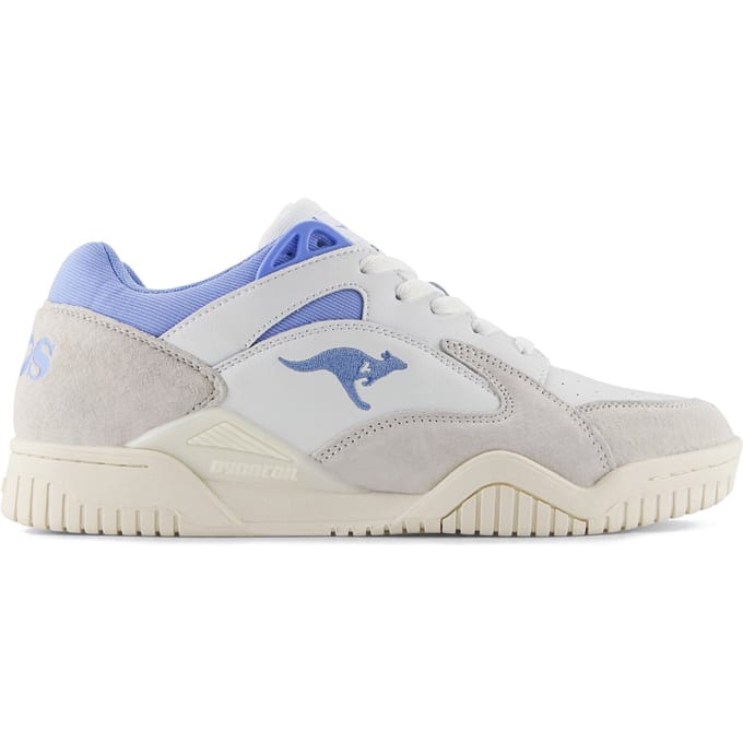 KangaRoos Unisex 3 Pointer 2.0 White/blue Größe: 40 | Trainers Outlet | Unisex | Weiß