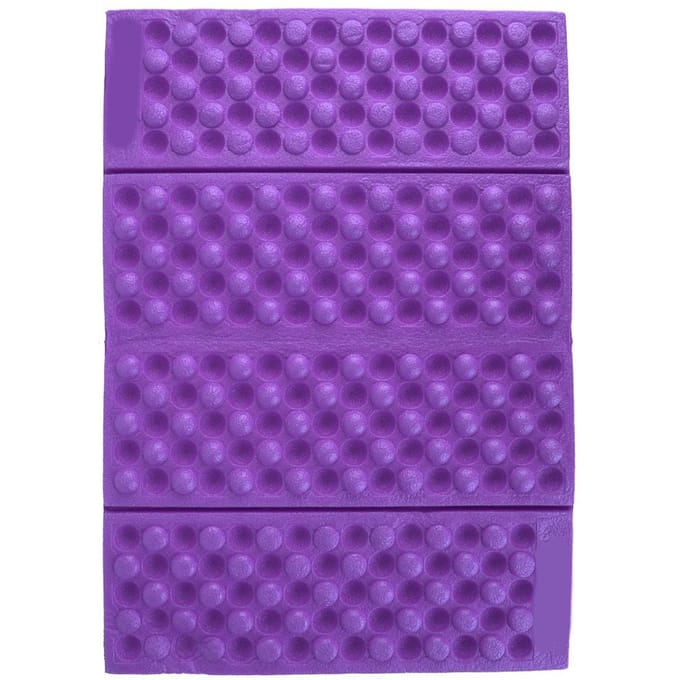 Buiten Schuim Waterdicht Tuinkussen Zitkussen Camping Draagbare Opvouwbare Mat (Paars Zwart purple