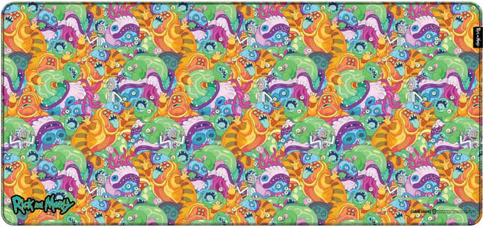 Rick and Morty Monster Jam Mousepad XL