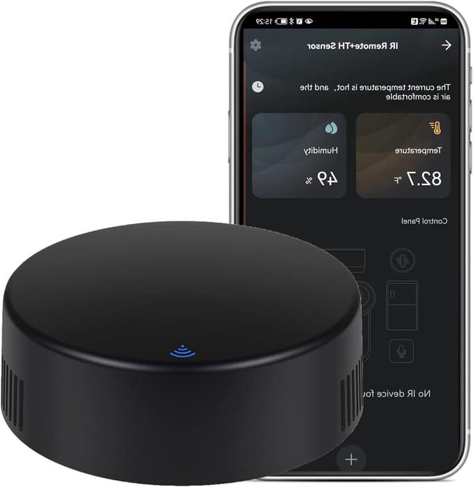 Slimme WiFi Universele Afstandsbediening met Temperatuur- en Vochtigheidssensor