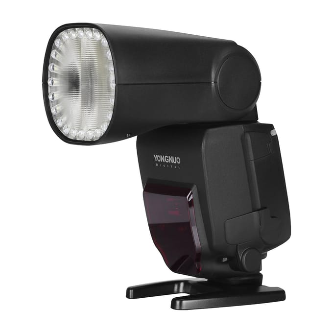 YONGNUO YN650EX-RF Cameraflitser Speedlite ETTL Speedlight Ingebouwd 2.4G Draadloos 1/8000s Hoge snelheid zwart