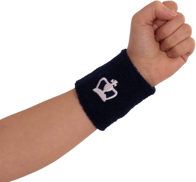 Black Crown korte polsbandjes 2-pack Marino/Blanco ÚNICA