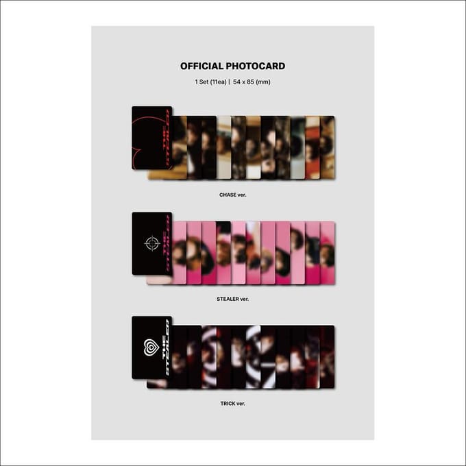 THE BOYZ - CHASE Plate-forme Ver. (CHASE version. / STEALER version. / TRUC ver.) RANDOM white