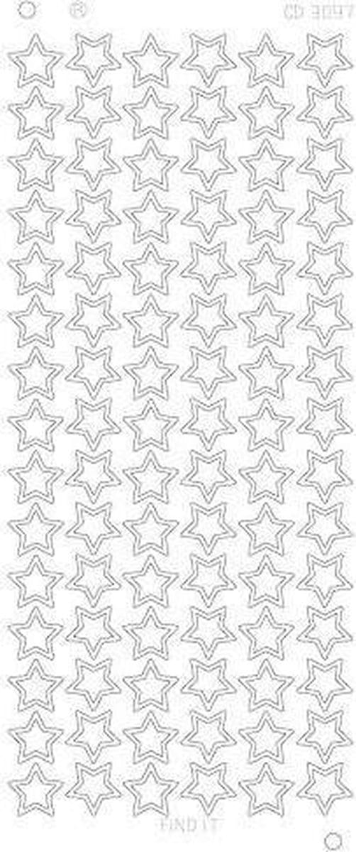 Stars Platinum - Zilver 1 stuks