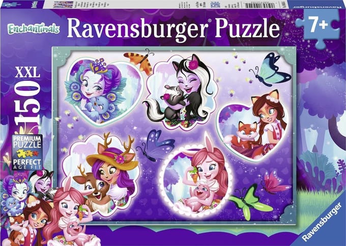 Ravensburger puzzel Enchantimals and friends - legpuzzel - 150 stukjes