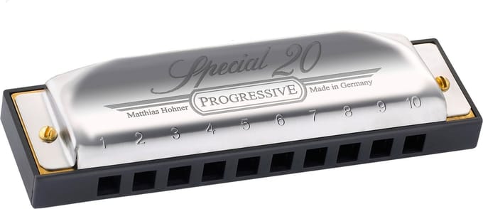 Hohner Special 20 Progressive fis - Diatonische mondharmonica