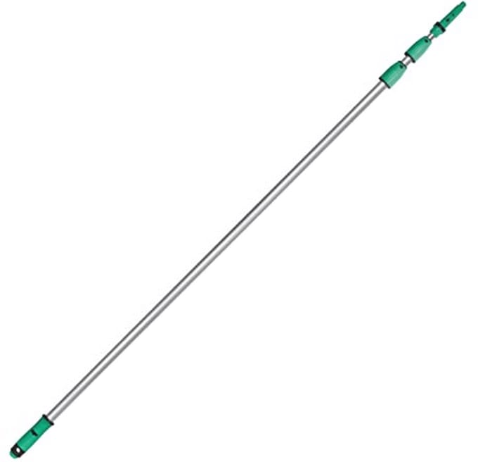 Telescoopstang 450 cm - 3-delige Uittrekstang met Ergonomisch Handvat