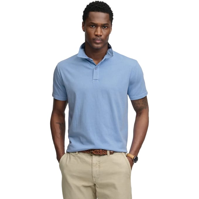 Superdry Poloshirt Essential Jersey Polo M1110509a Bluebell Mannen Maat - M