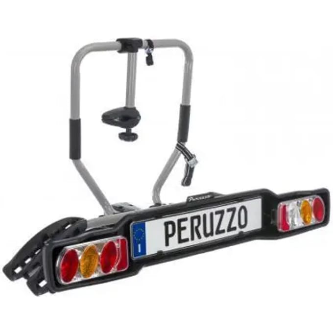 Fietsendrager voor trekhaak platform staal 2 fietsen Peruzzo Siena