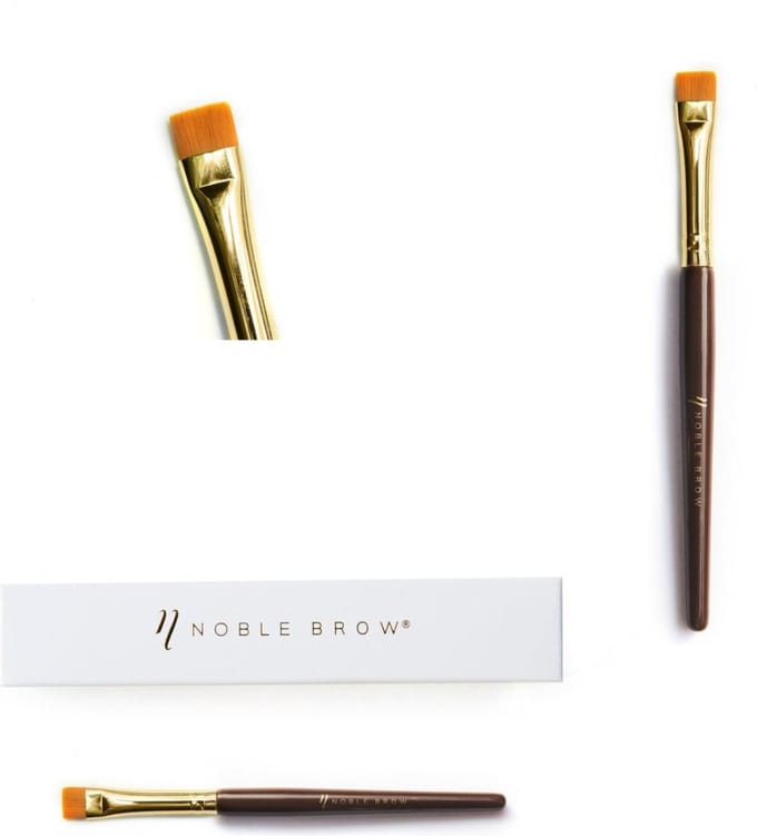 Noble I Browpenseel I contouring Brows I Professionele kwast voor contouring I rechte top