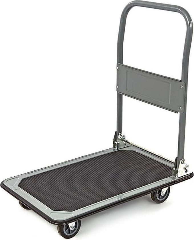 Plateauwagen met remmen