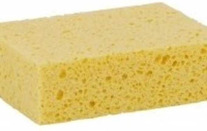 Huishoudspons 115x80x35mm - Viscose