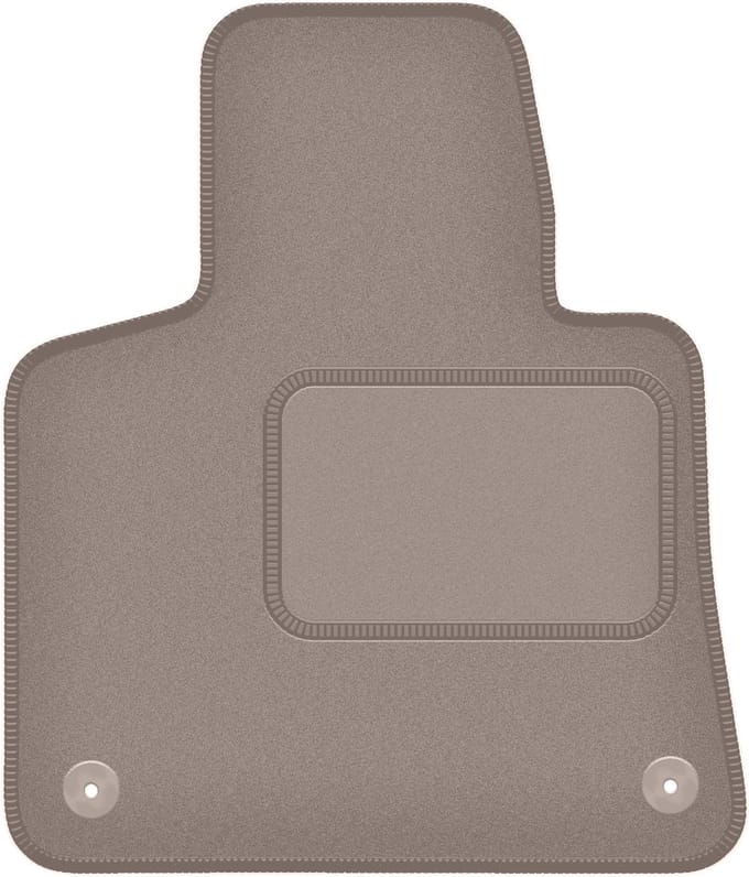 Beige bestuurdersmat voor: Citroen C4 Grand Spacetourer 5-zits (2013-2021)