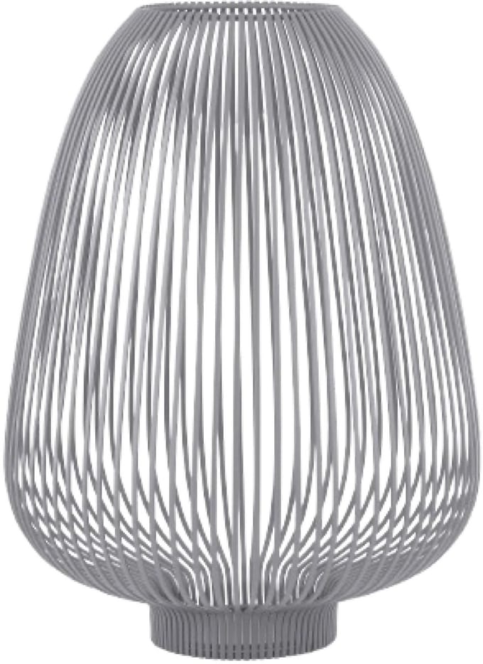 Blomus LYVA Lantaarn - H 45 cm, Ø 33 cm (L) - Steel Gray