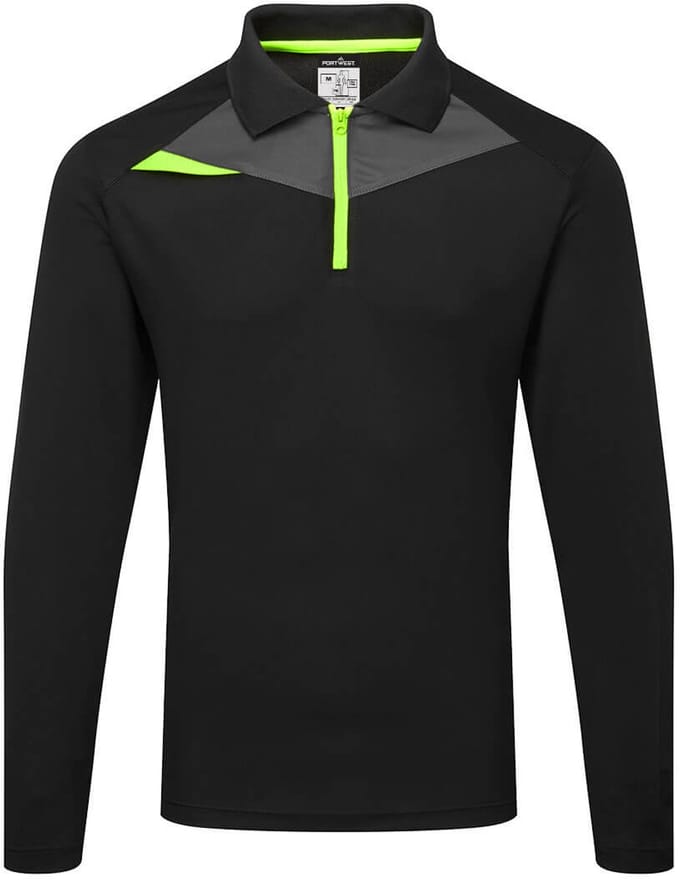 Portwest DX4 Poloshirt L/M DX414 - Zwart - L