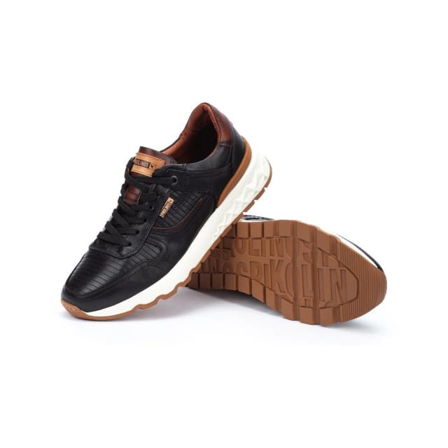 Pikolinos Aranda - heren sneaker - Zwart - maat 41 (EU) 7 (UK)