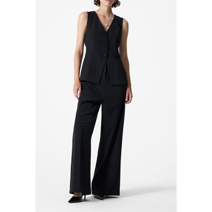 French Connection Vinnie Tailored Jumpsuit Black Black Größe: 14 | Jumpsuits Outlet | Damen | Schwarz