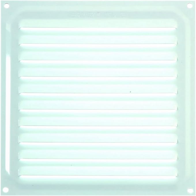 Ventilatierooster Wit Universeel Ophangbaar Montagegemak