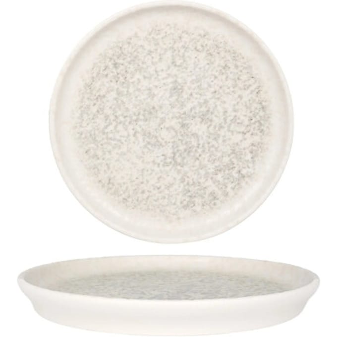 Bonna Dessertbord - Lunar White - Porselein - 16 cm - set van 6