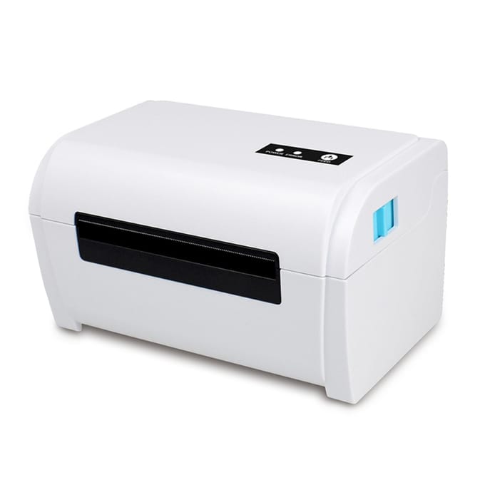 Imprimante d'étiquettes thermique, expédition à grande vitesse, connexion USB BT, prise en charge du papier 40-110mm EU Plug support USB & BT