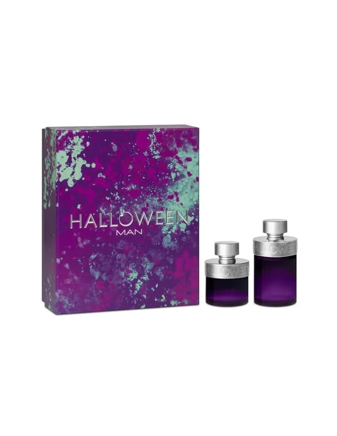 Halloween Man Eau de Toilette geschenkset voor heren purple
