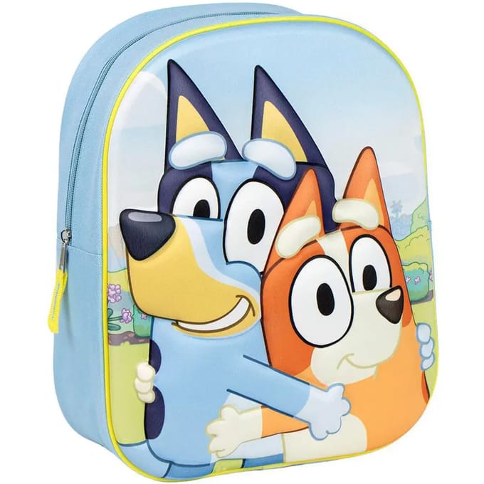 Bluey Rugzak 3D Kinderen - Hoogte 31cm