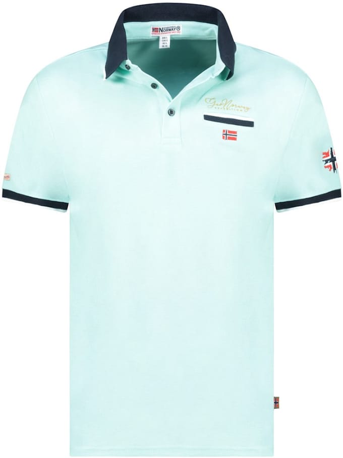 Geographical Norway Expedition Katoen Polo Shirt Kara Minth - M
