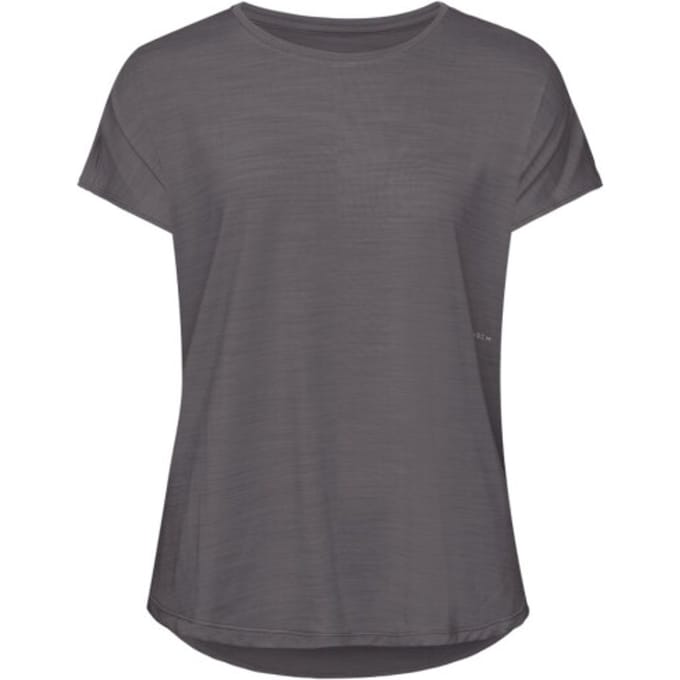 RÖHNISCH - Motion Tee - Training t-shirt korte mouw dames - Donkergrijs