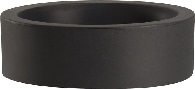 Bloempot Rond Echo 25cm ANTRACIET Nicoli