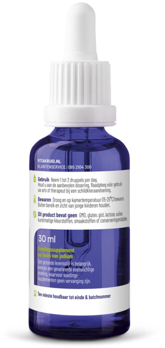 Vitakruid Jodium druppels - 2 x 30 ml - Voordeelverpakking