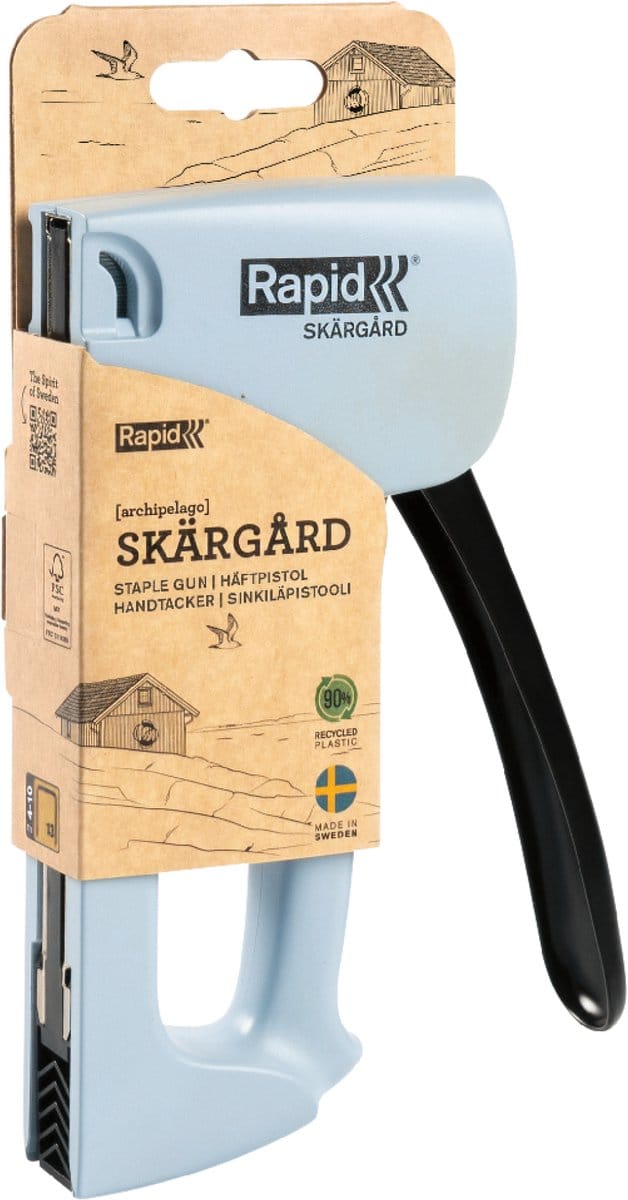 Handtacker rapid r13 skärgård 13/4-10 l.blauw | 6 stuks