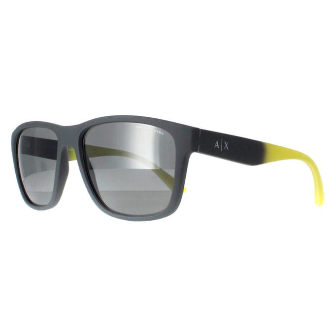 Armani Exchange AX4135S 81806G mat grijs spiegel zilver zonnebril