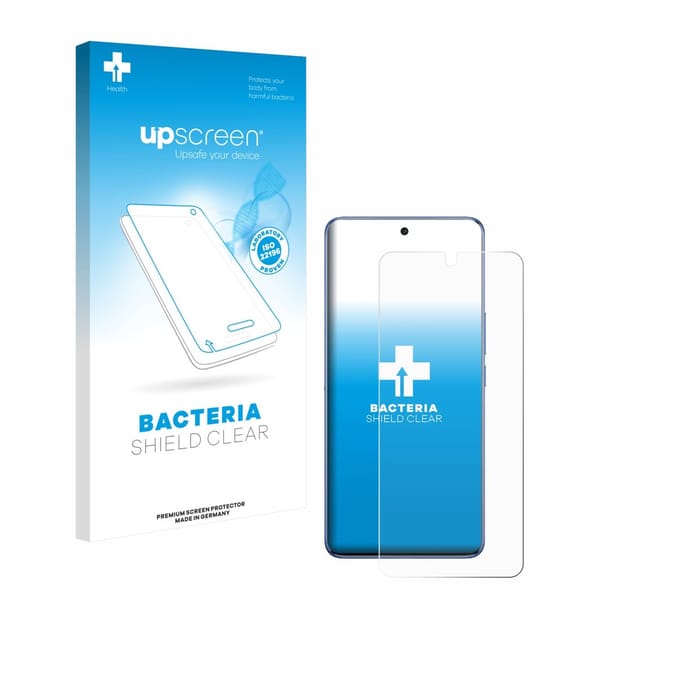 upscreen - Screenprotector voor Vivo V60 Lite 4G - Folie Beschermfolie transparant antibacterieel