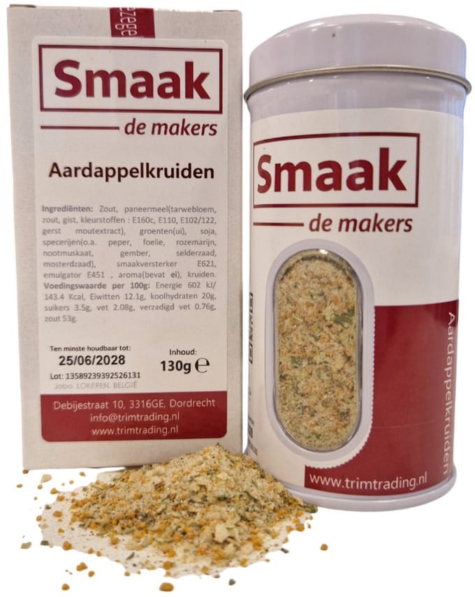 SMAAK - Aardappelkruiden mix - pot 130 gr