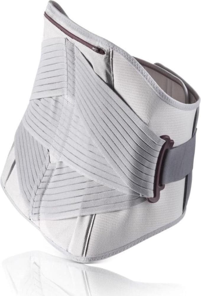Push Med Rugbrace - Grijs - Maat 1