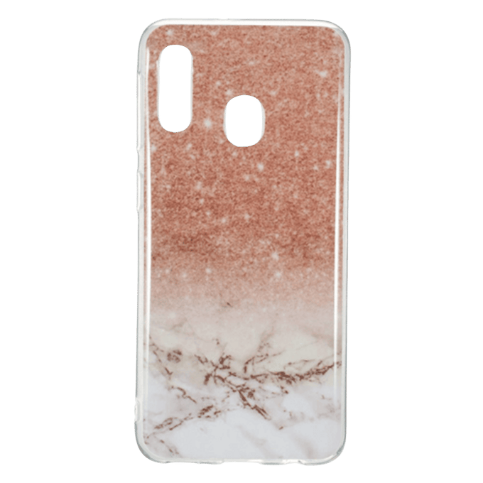 Mocaa Samsung Galaxy A20e Telefoonhoesje Marmer Licht Marmer
