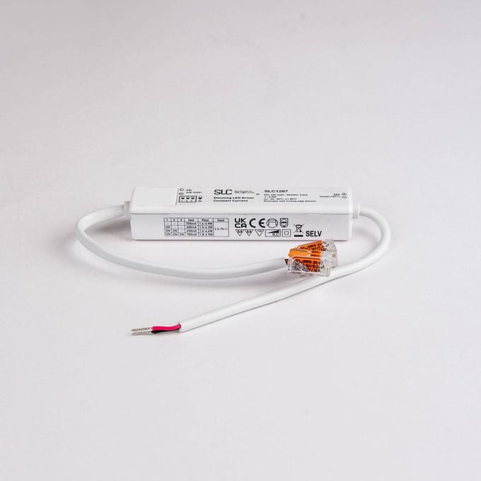 The Light Group SLC LED driver MiniOne, 2,5 - 7 V DC, 700 mA, 2 - 5 W, dimbaar