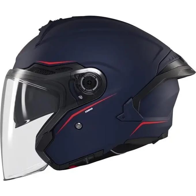 Jet motorhelm MT Helmets Cosmo Sv Solid A7