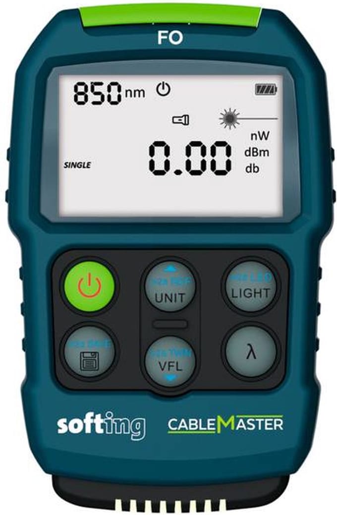 Softing 226110 PD_CMFO Glasvezeltester Meetbereik: Netwerk