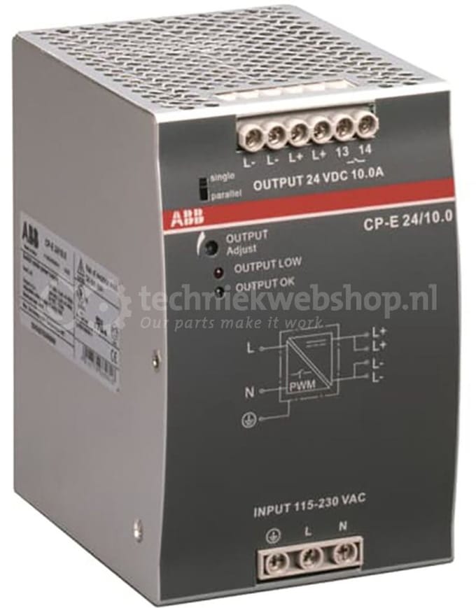 ABB CP-E Gelijkstroomvoeding 24V | 1SVR427035R0000 - E22X8