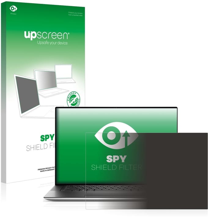 upscreen - privacyscherm voor Dell XPS 15 9520 Non-Touch - privacy filter screenfilter Blauwlichtfilter
