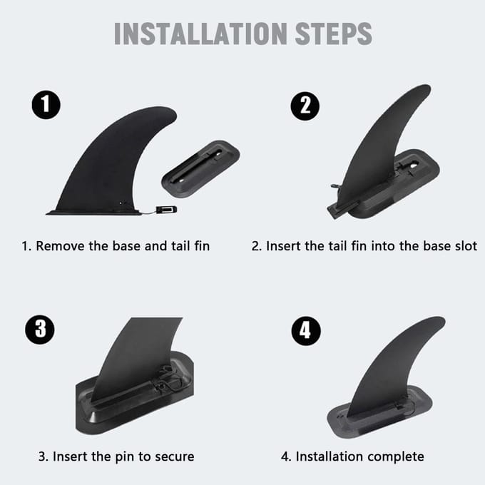 Planche de paddle gonflable 10,6 pieds Bord de mer Plage Ski nautique Stand Up Paddle Board noir