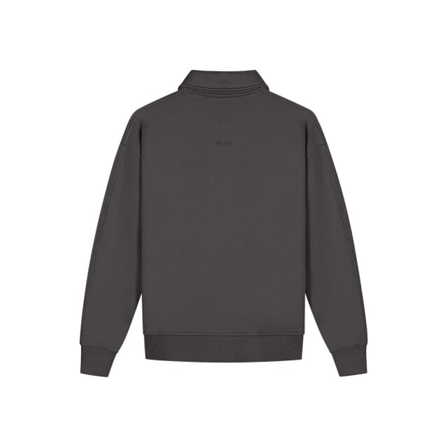 Olaf Essential Zip Up Polo Polos Grijs M240208