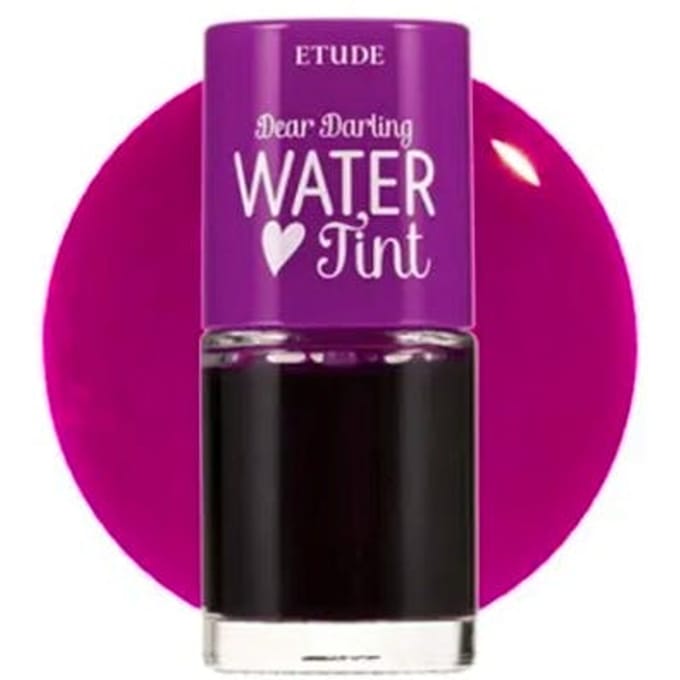 ETUDE Dear Darling Water Tint 01-07/09, Fini Juteux Brillant, Non Collant, Lèvres Hydratées, K-Beauty, Maquillage Coréen 05 grape