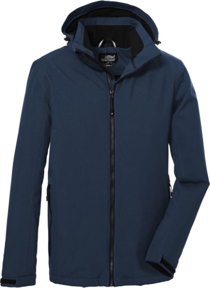 Killtec winterjas heren - functionele winterjas heren - 39705 - blauw - maat S