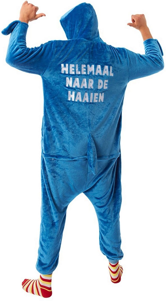 Helemaal Naar De Haaien Kostuum