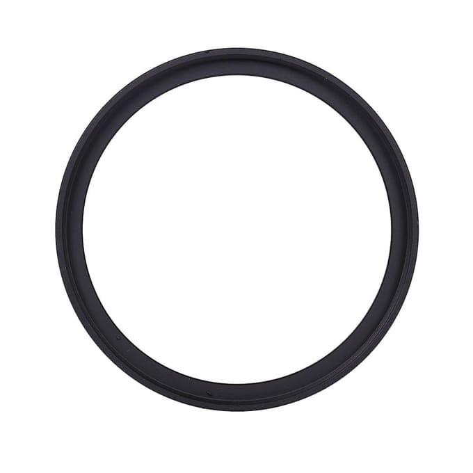 52mm-55mm 52mm Naar 55mm Step Up Ringen Metalen Lensfilter Ring Adapter Zwart 52-55 black
